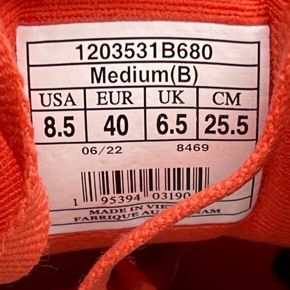 Brooks Adrenaline GTS 22 Shoes Womens 8.5 B Orange Running Walking Gym Sneakers - Picture 8 of 8
